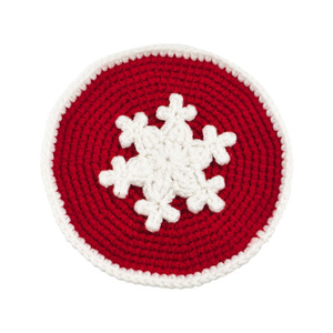 Nuova e pratica decorazione da scrivania lavorata a maglia all'uncinetto con decorazione natalizia - Product Image 6