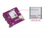 Routeur Gigabit 4G Mcuzone CM4 Réseau LTE CAT4 Ordinateur monocarte Raspberry Pi 64 bits Kit de carte de développement miniature