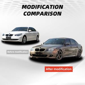Nouveau 2003-2009 pour Série 5 E60, kit de modification de pare-chocs complet (avant, arrière et latéral) pour modèles MT, fixation par vis - Product Image 2