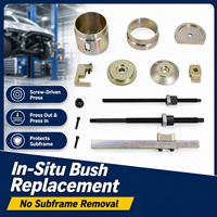 Kit d'outils d'extraction et d'installation de silentblocs de suspension avant pour VW AUDI, outil de démontage de silentblocs de sous-châssis et de bras de suspension