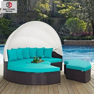 Cama Moderna para Exteriores, Sofá Casual para Patio, <span class=keywords><strong>Terraza</strong></span>, Jardín, Playa, Piscina, Tomar el Sol - Product Image 2