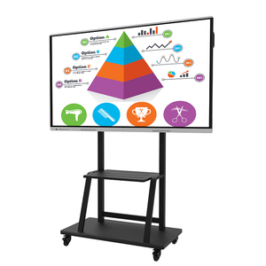 Meilleure vente Dled Support de conférence et d'enseignement Nfc Lock <span class=keywords><strong>Shre</strong></span> Machine tout-en-un écran tactile de tableau blanc 4K de 65 pouces - Product Image 1