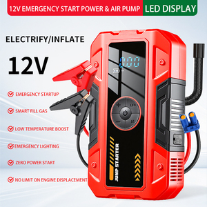 <span class=keywords><strong>Arrancador</strong></span> de Emergencia 6000mAh Rojo <span class=keywords><strong>para</strong></span> Coche, Batería de 1000A con <span class=keywords><strong>Pinzas</strong></span> de Seguridad, Paquete de Energía Portátil <span class=keywords><strong>para</strong></span> Vehículos, Motocicletas, SUV e Inflador - Product Image 5