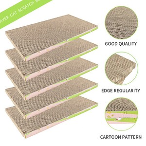Planche à gratter pour <span class=keywords><strong>chat</strong></span> en forme de S ondulée, personnalisable et résistante à l'usure, accessoires pour <span class=keywords><strong>chat</strong></span>, <span class=keywords><strong>griffoir</strong></span> pour <span class=keywords><strong>chat</strong></span> en forme de W - Product Image 3