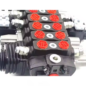 วาล์วควบคุมทิศทางไฮดรอลิกแบบแยกส่วน SD8 8 สปูล สำหรับอุปกรณ์อุตสาหกรรม - Product Image 6