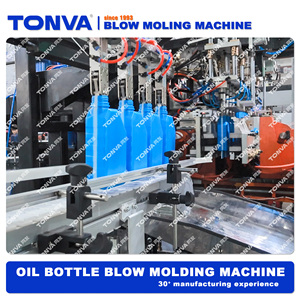 Moulage par soufflage de bouteille en plastique de jerrycan de HDPE faisant la machine avec la chaîne de production - Product Image 5