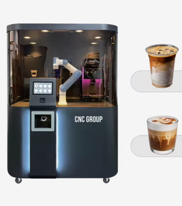 <span class=keywords><strong>Robot</strong></span> Expendedor de Café Automático Inteligente Cnc Group, Panel Táctil de 10 Pulgadas, Pago con Código <span class=keywords><strong>QR</strong></span> y Tarjeta, Autolimpieza, Acero Inoxidable, 1 Año de Garantía - Product Image 4