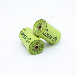 100% phân hủy sinh học compostable sinh thái thân thiện không thấm nước Dog poop Túi poop Túi chất thải con chó Túi d6400 en13432 phê duyệt tùy chỉnh - Product Image 4