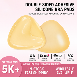 Coussinets adhésifs double face en mousse à mémoire de forme pour <span class=keywords><strong>soutien</strong></span>-<span class=keywords><strong>gorge</strong></span>, rehausseurs de poitrine réutilisables, tailles A B C D, 7 couleurs, avec étui de rangement pour femmes - Product Image 1