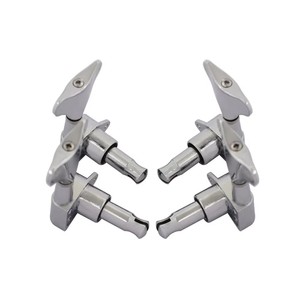 Clavijas de afinación de bajo de alta calidad-4 uds/traje afinadores de cabeza de máquina de llave profesional Construcción de aleación de Metal para afinación estable - Product Image 5