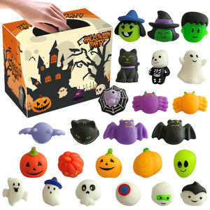 Caja Sorpresa de Halloween: Juguete Antiestrés de Fantasma, Calabaza, Bruja, Araña, Murciélago - Regalo Coleccionable Espeluznante para Niños, Fiesta de Truco o Trato, Regalo Festivo - Product Image 4