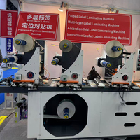 DARUI Nouvelle machine de découpe d'étiquettes multi-couches à correction automatique à trois groupes, vitesse 600-800 m/h, garantie 1 an