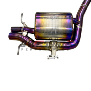 Tuyaux en titane personnalisés or/violet/bleu pour <span class=keywords><strong>Mercedes</strong></span> Classe S S500 S560 <span class=keywords><strong>S580</strong></span> S63 S65 W222, silencieux à clapets en titane Catback - Product Image 3