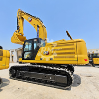 Excavatrice sur chenilles d'occasion CAT 336 pour projets de terrassement, 36,8 tonnes, CAT330, CAT336GC, CAT340, exportateur de machines d'occasion