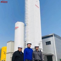 NUZHUO Générateur Automatique 400Nm3/h LIN Machine à Azote Liquide 10 Tonnes Par Jour LN2 Équipement