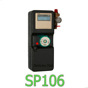 Station de travail pour <span class=keywords><strong>chauffe</strong></span>-<span class=keywords><strong>eau</strong></span> <span class=keywords><strong>solaire</strong></span> SP106 avec tuyaux en <span class=keywords><strong>PVC</strong></span> pour système de circulation <span class=keywords><strong>solaire</strong></span> active Noir - Product Image 5