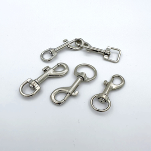 Chất lượng cao Bạc Dog <span class=keywords><strong>Leash</strong></span> Carabiner <span class=keywords><strong>Hook</strong></span> với xoay vòng <span class=keywords><strong>Snap</strong></span> <span class=keywords><strong>hook</strong></span> - Product Image 6