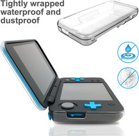 Nouveau étui en cristal de marque pour Nintendo nouveau 2DSXL LL housse de protection pour accessoire de jeu vidéo 2DS XL