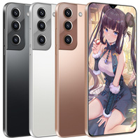 Smartphone de jeu Ultra Galaxy 2023, LED, aluminium, 16 Go + 512 Go, double SIM, 3G 4G 5G, blanc moderne, contrôle tactile