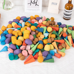 Pièces détachées en bois Offre Spéciale Rainbow <span class=keywords><strong>Mandala</strong></span> Pièces détachées Jouets sensoriels - Product Image 5