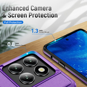 重型装甲保护壳适用于摩托罗拉 Moto <span class=keywords><strong>Edge</strong></span> 2025/ Moto G77 Moto G57 <span class=keywords><strong>Edge</strong></span> 70 Hybrid 2in1 双层防摔手机保护壳 - Product Image 2