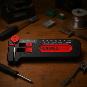 Pelacables con mango de plástico moldeado, 26-36 Awg, 0,12-0,4 mm, herramienta eléctrica de precisión de acero al cromo vanadio - Product Image 2