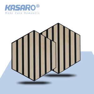 Kasaro Petits panneaux acoustiques hexagonaux personnalisés <span class=keywords><strong>de</strong></span> haute qualité Panneaux muraux décoratifs pour la maison Panneaux acoustiques en <span class=keywords><strong>bois</strong></span> <span class=keywords><strong>de</strong></span> placage - Product Image 1