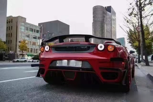 Alettone Posteriore in Fibra di Carbonio Stile GT di Alta Qualità per <span class=keywords><strong>Ferrari</strong></span> F430, Perfetta Aderenza - Product Image 2