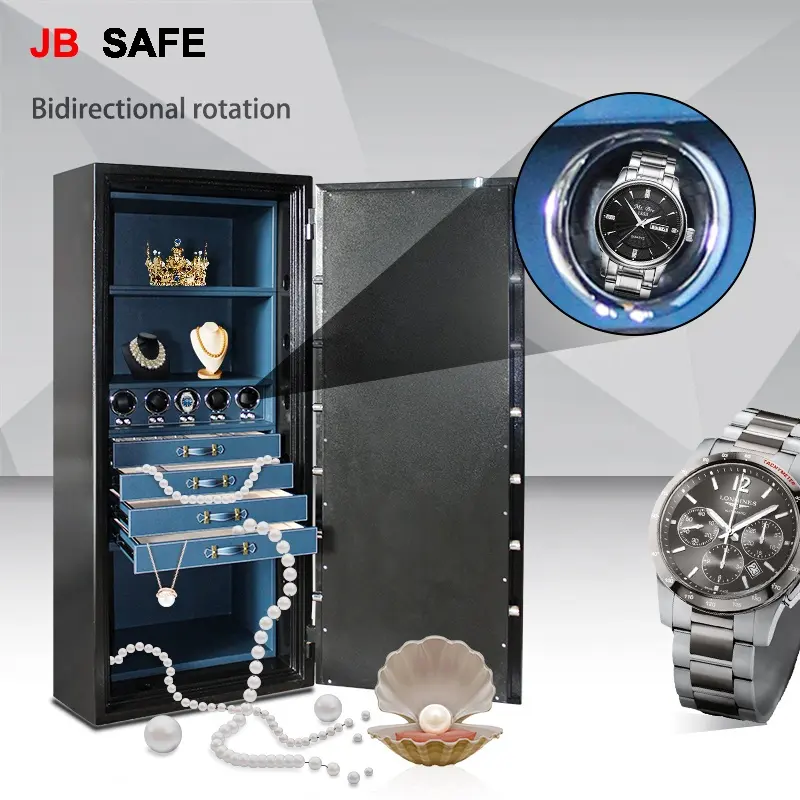 JB Schmuck sicher Top Qualität New Design Security Uhren beweger sicher bis 6 halten Uhren