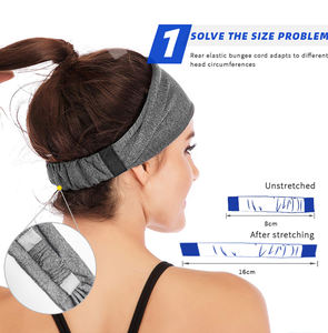 แฟชั่นขายดีที่คาดผมกลางแจ้งกีฬาหูฟังไร้สายหน้ากากปิดตาเพลงการนอนหลับที่คาดผม - Product Image 5