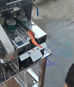 เครื่องตัดกุ้งซูชิสำหรับอาหารทะเลและเครื่องตัดท้องกุ้ง 0.4 กิโลวัตต์ เครื่องตัดหลังกุ้ง 50-70 ชิ้น/นาที เครื่องตัดซูชิ <span class=keywords><strong>EBI</strong></span> - Product Image 5