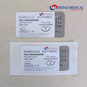 Hilo de <span class=keywords><strong>Sutura</strong></span> Absorbible de Polidioxanona PDO, Estéril, Material de Seguridad con Certificación ISO13485 <span class=keywords><strong>para</strong></span> Uso Quirúrgico - Product Image 3