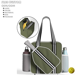 Bolsa Refrigeradora Portátil Personalizada al por Mayor para Mujer, Bolsa Aislante para Palas de Pickleball, Resistente al Agua, Antirrobo, de Lona, Nailon y Poliéster - Product Image 2