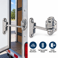Support de porte de remorque en aluminium moulé sous pression avec crochet et attache, loquet à ressort pour maintenir la porte ouverte, pour camionnette OEM