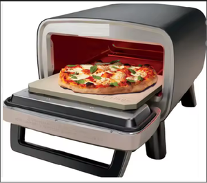 Four à pizza d'extérieur de qualité industrielle pour bricolage, 12 pouces, cuisson en 3 minutes, température 700°F, gris foncé, OEM-ODM, garantie 3 ans - Product Image 4