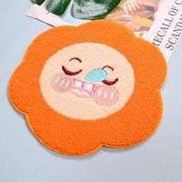 Patchs brodés en peluche chenille style dessin animé, autocollants thermocollants personnalisables, fabriqués en Chine pour serviettes et vêtements