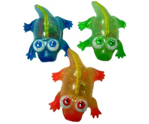 plastic squishy crocodile big eye toys