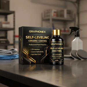 GRAPHONEX Revestimiento Cerámico Profesional 60ML Dureza 12H Nano Pintura para Autos Repelente Extremo al Agua Brillo Duradero Autos Nuevos - Product Image 3