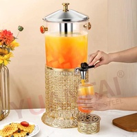 Nouvelle conception de distributeurs de jus de luxe de 8 L, distributeur de boissons, distributeur de lait, de café, de boissons, de bière pour la restauration, l'hôtellerie, les mariages de luxe