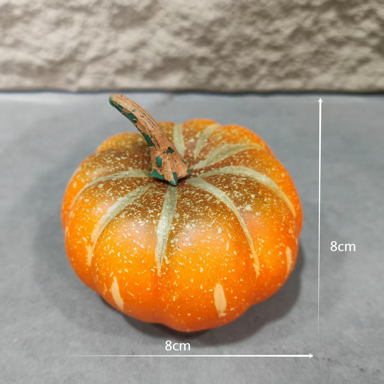 8cm orange yellow