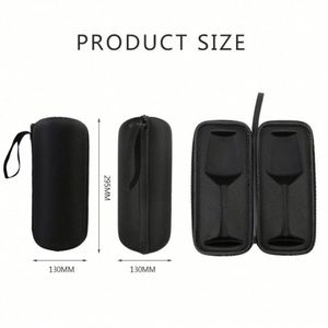 Bolsa de Regalo para Vino, Resistente a Impactos y al Agua, para Copas de Vino Tinto, Estuche para Transportar Copas - Product Image 3