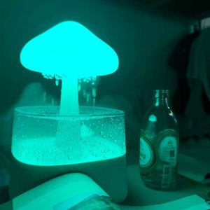 Regalos y Artesanías: Humidificador con Sonido de Lluvia, Lámpara de Cabecera Creativa con Ruido Blanco para Dormir, para Niñas, Hogar y Escritorio - Product Image 2