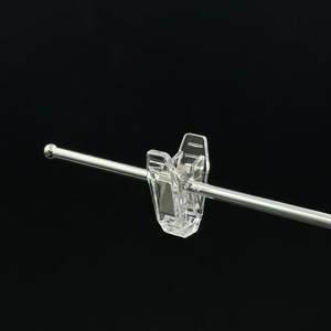 Magnetic Poster Stand ABS Metal Eco-Friendly Customizable Colors Supermarket <b>Shelf</b> Classification Hanging Rod Advertising - Product Image 3