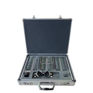 Juego de 158 Lentes de Prueba con Anillo Metálico TLS-158BM, Montura InnoVue Opto, 1 Año de Garantía, Certificación CE ISO, China - Product Image 1