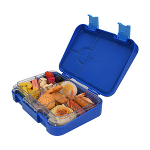 Aohea Vente Chaude Boîte à Bento Multifonction pour Enfants Boîte à Déjeuner en Plastique Portable avec Bloc de Glace Ensemble pour Enfants pour l'École - Product Image 4