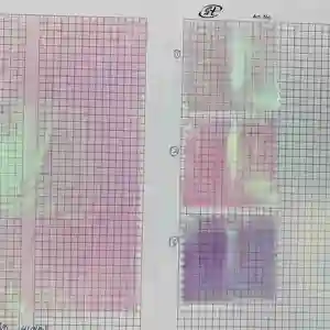 Metalik organze parlaklık pileli Ruffled organze kumaş şeffaf tasarımcı DIY düğün elbisesi kumaş