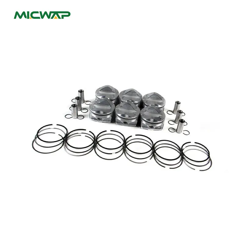 MICWAP oto motor parçaları 2.8L Piston ve montaj STD Fit Audi A6 Quattro CHVA CVPA CNYA 06067065dr 06fit 7066dr