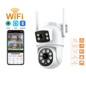 Caméra IP 8MP PTZ H.265 Stockage Cloud Vision Nocturne WiFi Sécurité Domestique Extérieure - Product Image 1