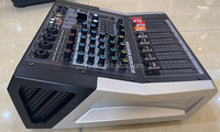 Mélangeur numérique amplifié BNK 4 canaux pour dj mélangeur de musique active dj console de mixage numérique professionnelle audio professionnel