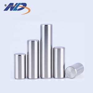 OEM-pasador de acero inoxidable m6 de 2 pulgadas, espiga recta de 18mm, plata de ley revertida, pin de cabeza plana de acero - Product Image 5